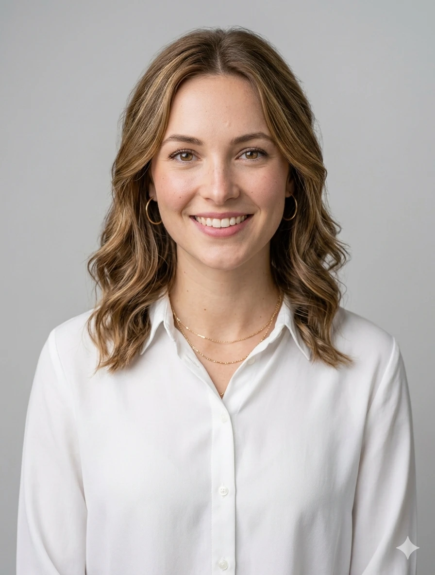 AI generated image corresponding to Approachable Professional Studio Headshot prompt